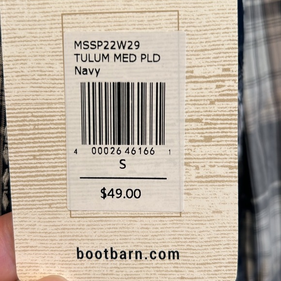 🍻🍺🍻 MOON SHINE SPIRIT PLAID PEARL SNAP SHIRT NWT SIZE SMALL🍻🍺🍻 - Picture 10 of 10